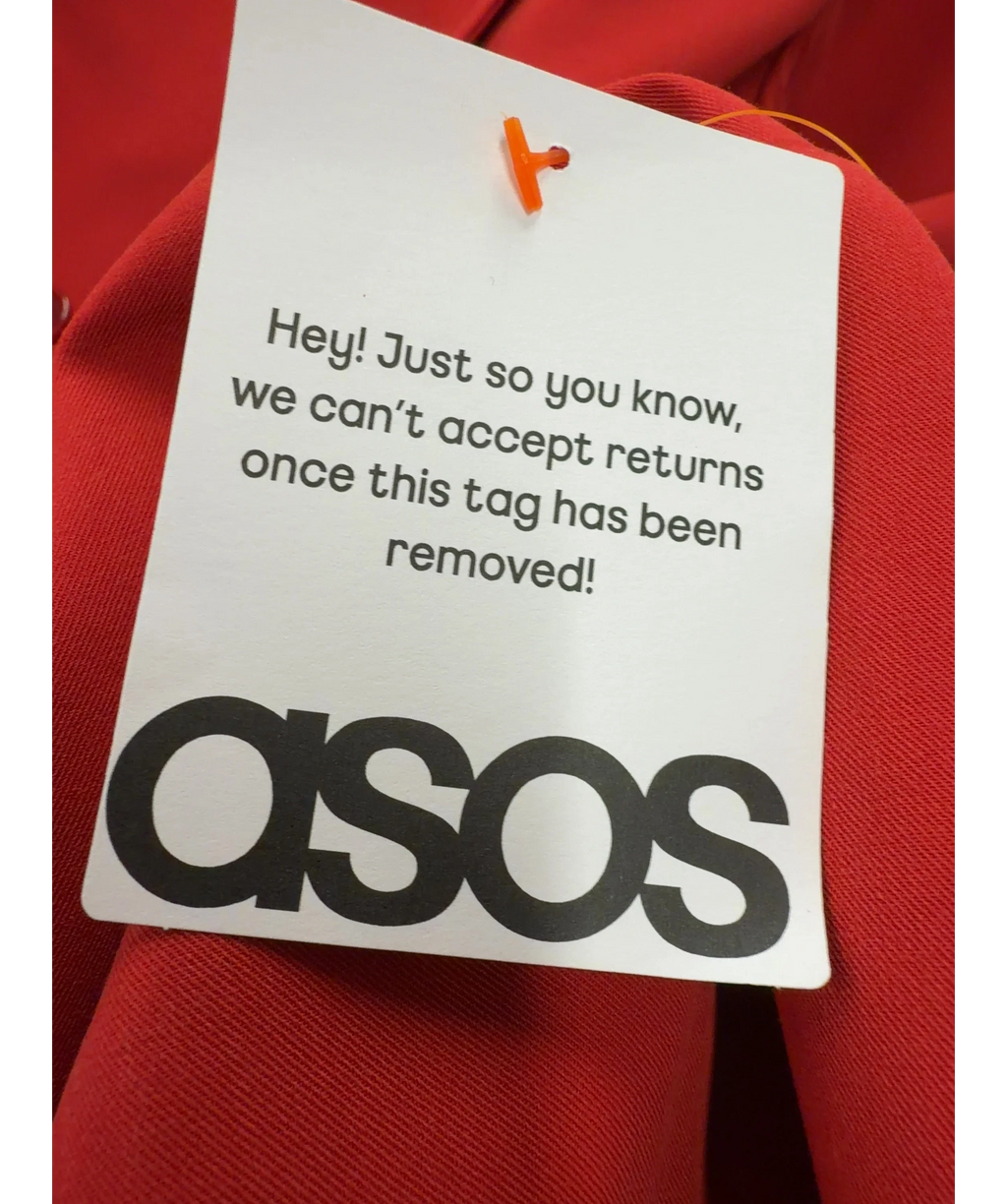 ASOS Red Colour, size UK 10 — detail