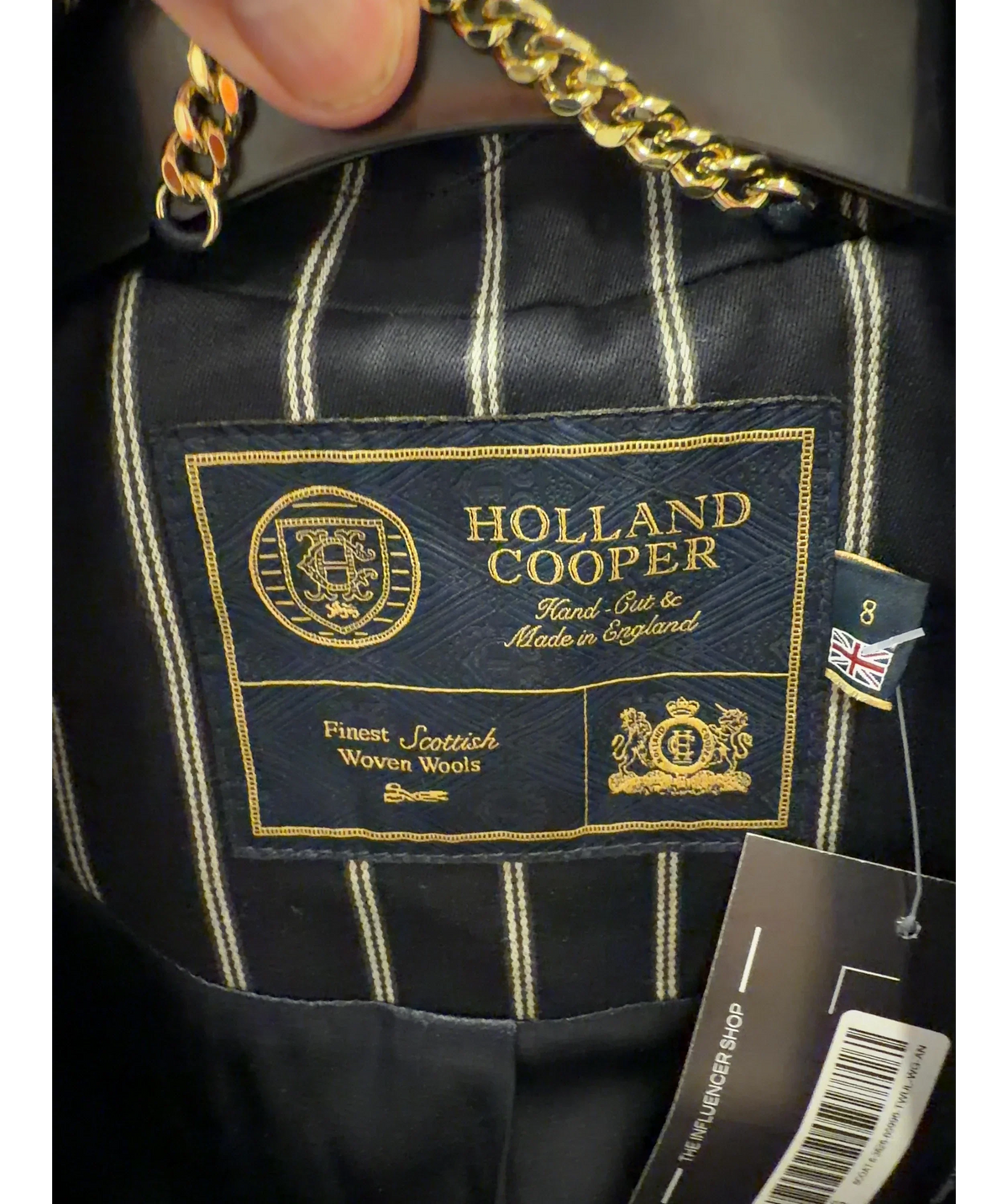 HOLLAND COOPER navy Colour, size UK 8 — detail