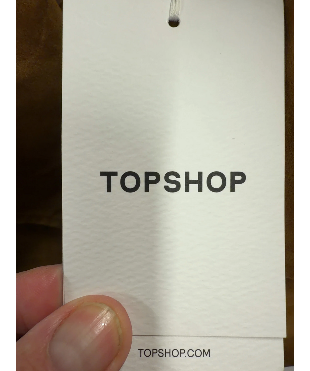 TOPSHOP Brown Colour, size UK S — detail