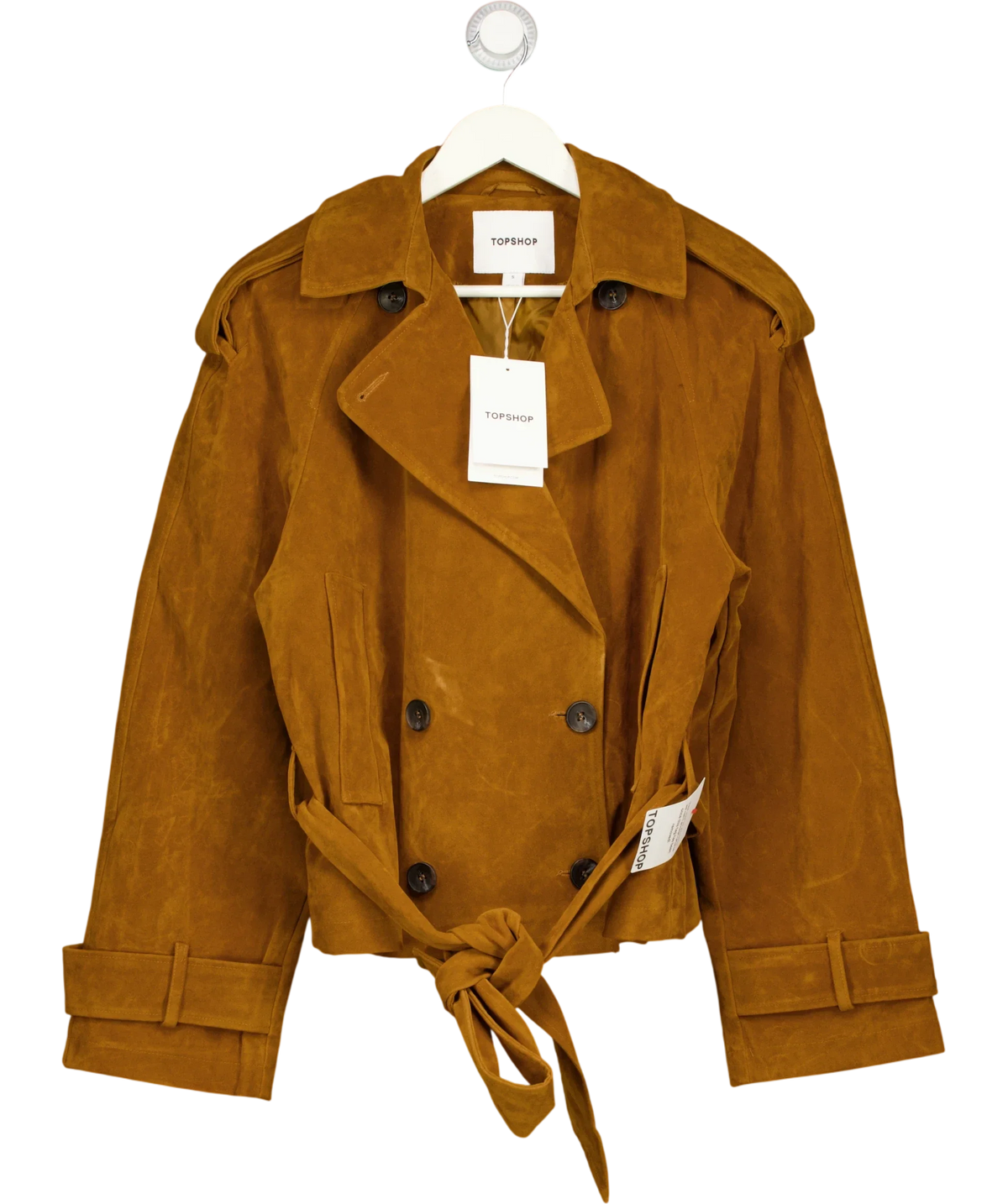 TOPSHOP Brown Colour, size UK S — front