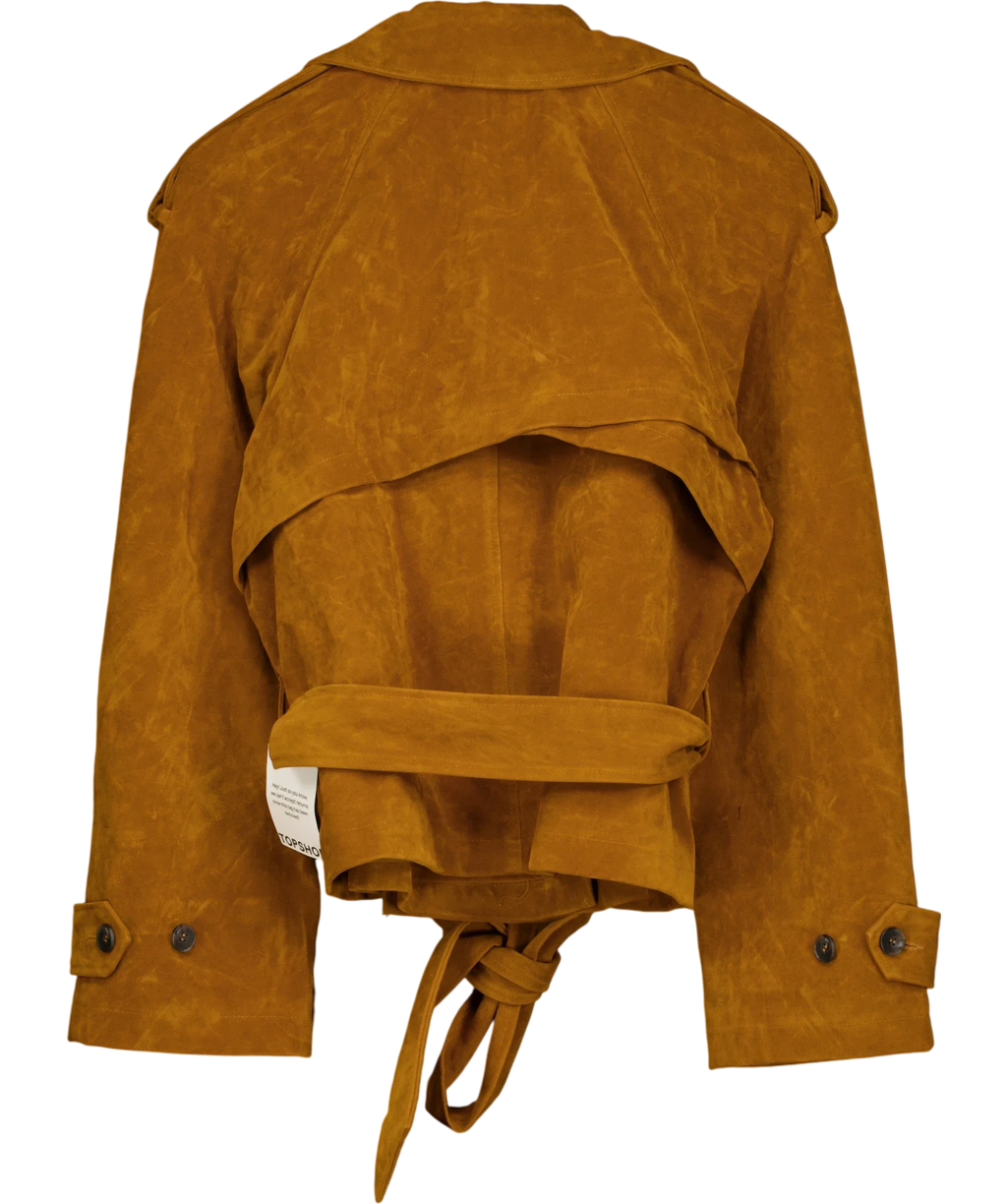 TOPSHOP Brown Colour, size UK S — back