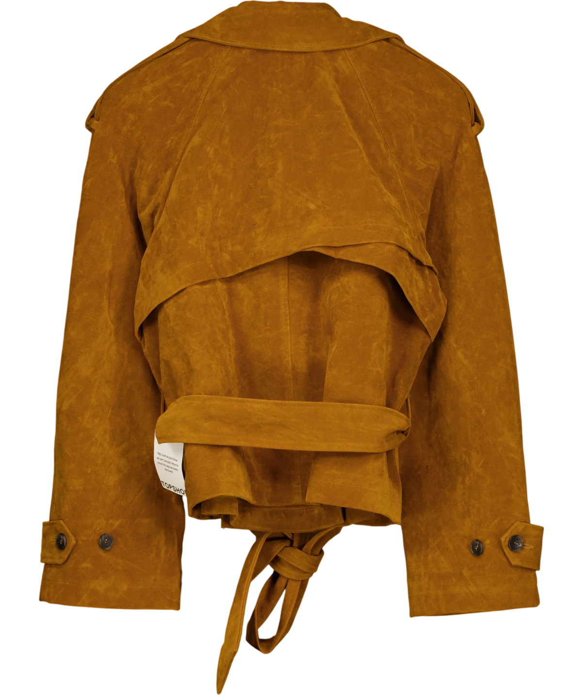 TOPSHOP Brown Colour, size UK S — back