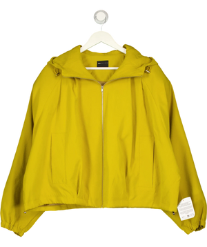 ASOS Cropped Hooded Modal-Blend Zip-Through Green UK S