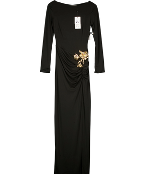 NADINE MERABI Romy Black Dress UK 8