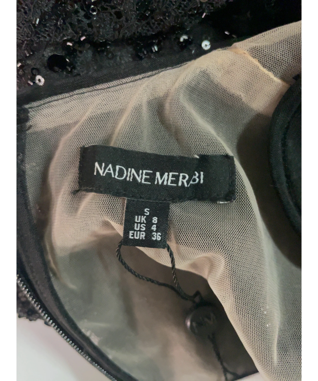 NADINE MERABI Black Colour, size UK 8 — detail