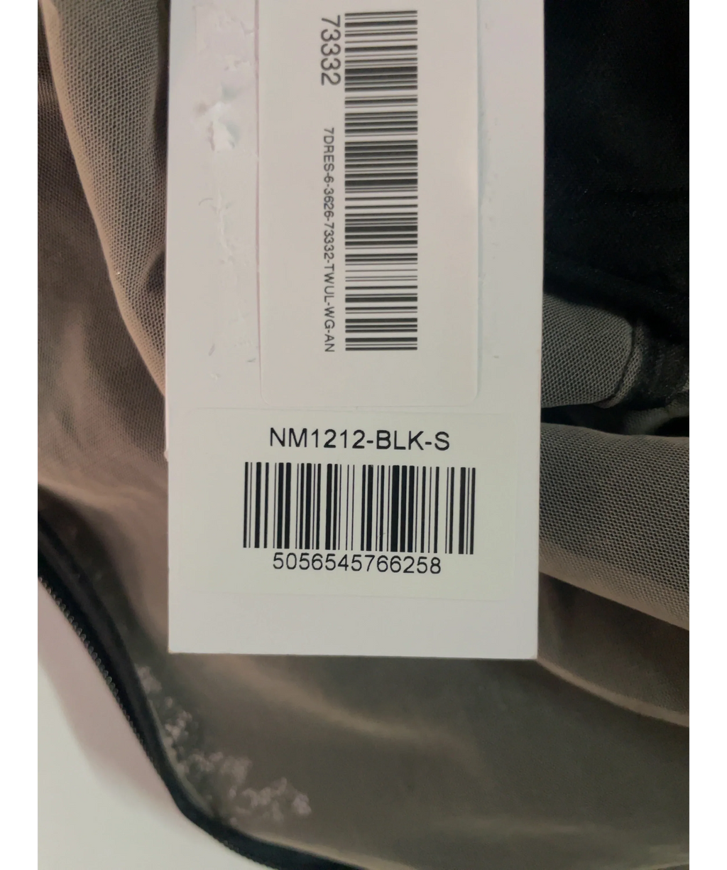NADINE MERABI Black Colour, size UK 8 — care label