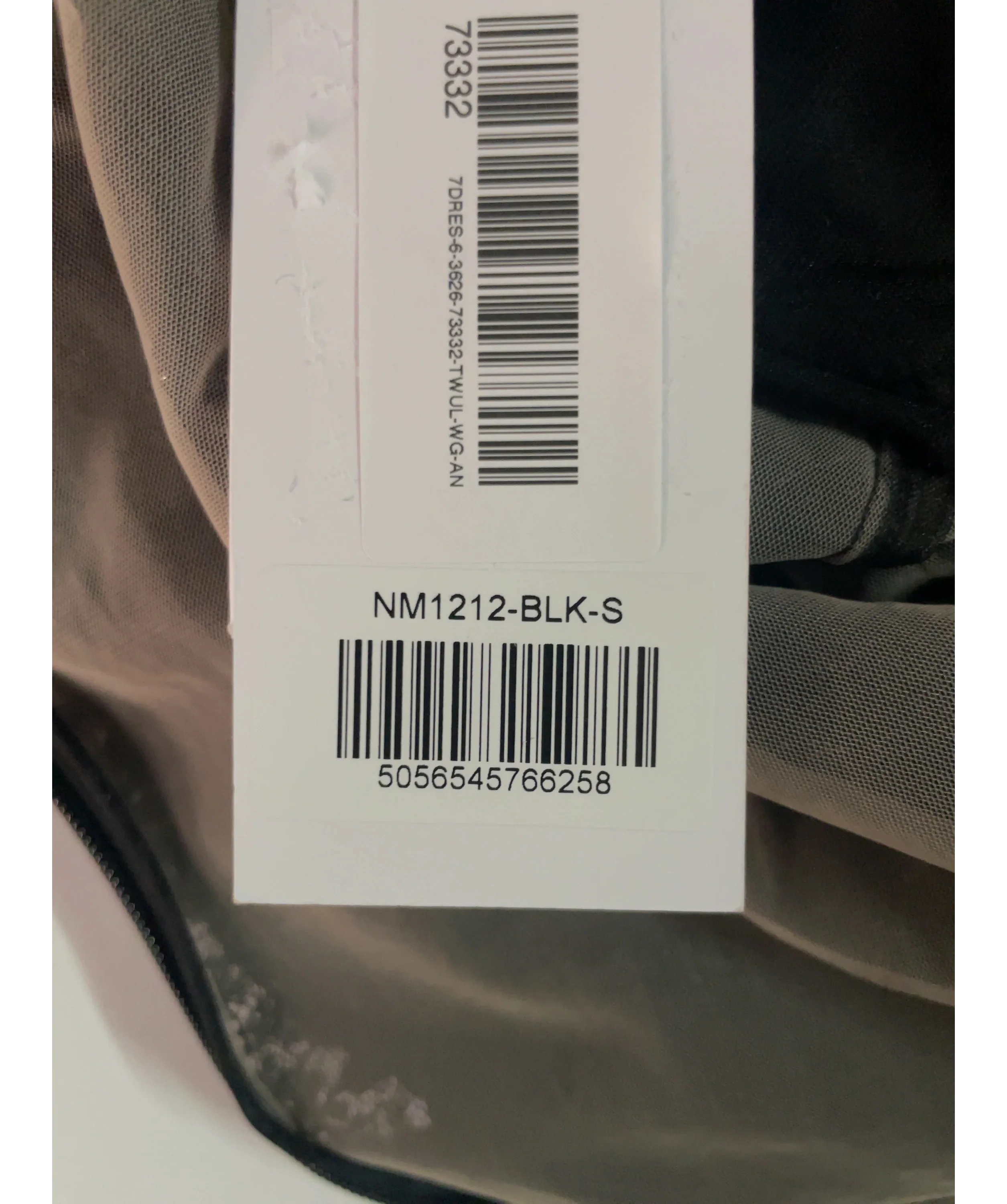 NADINE MERABI Black Colour, size UK 8 — care label