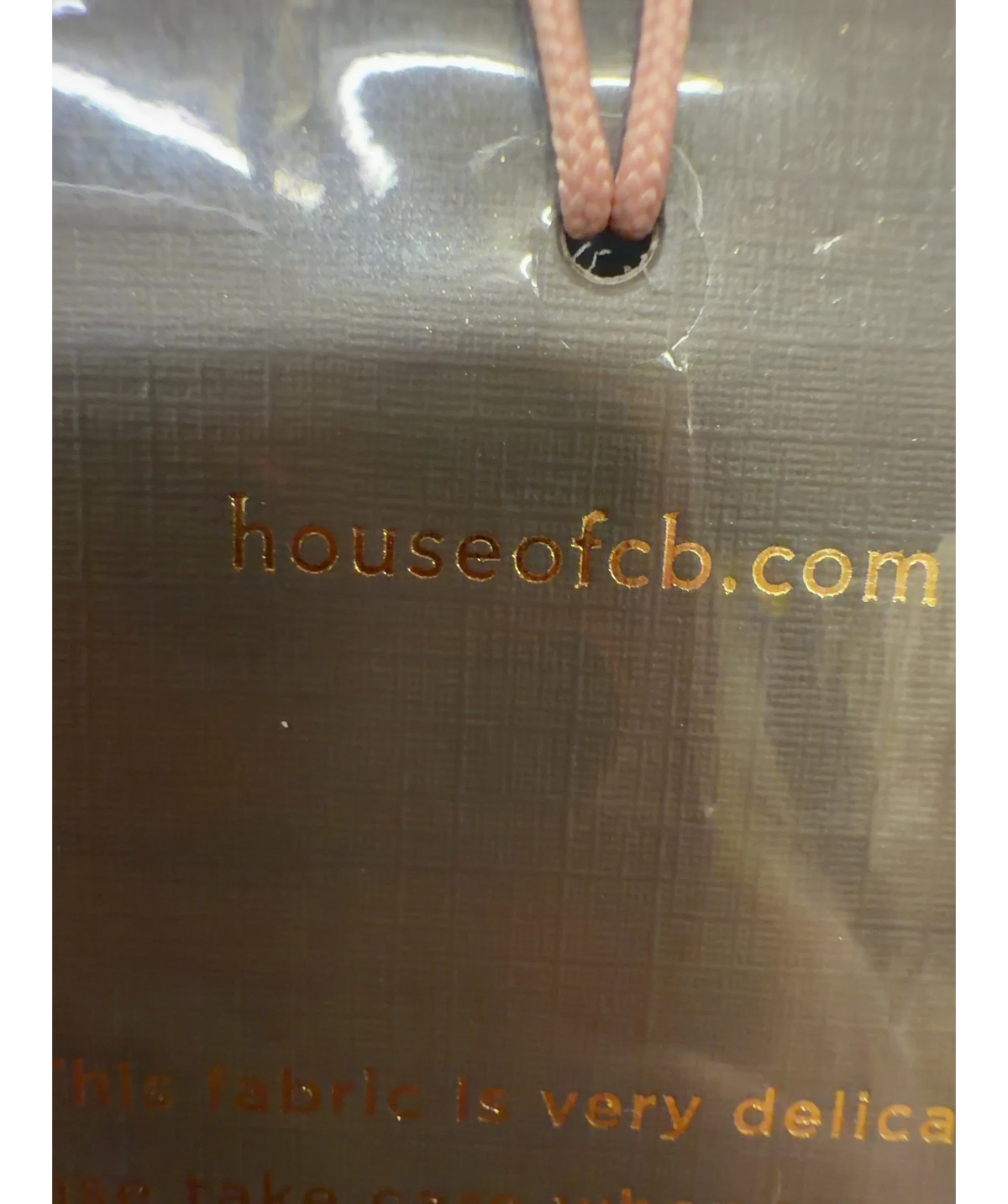 House of CB Black Viola, size UK S — detail