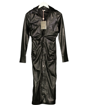 House Of CB Viola Black Dress UK S