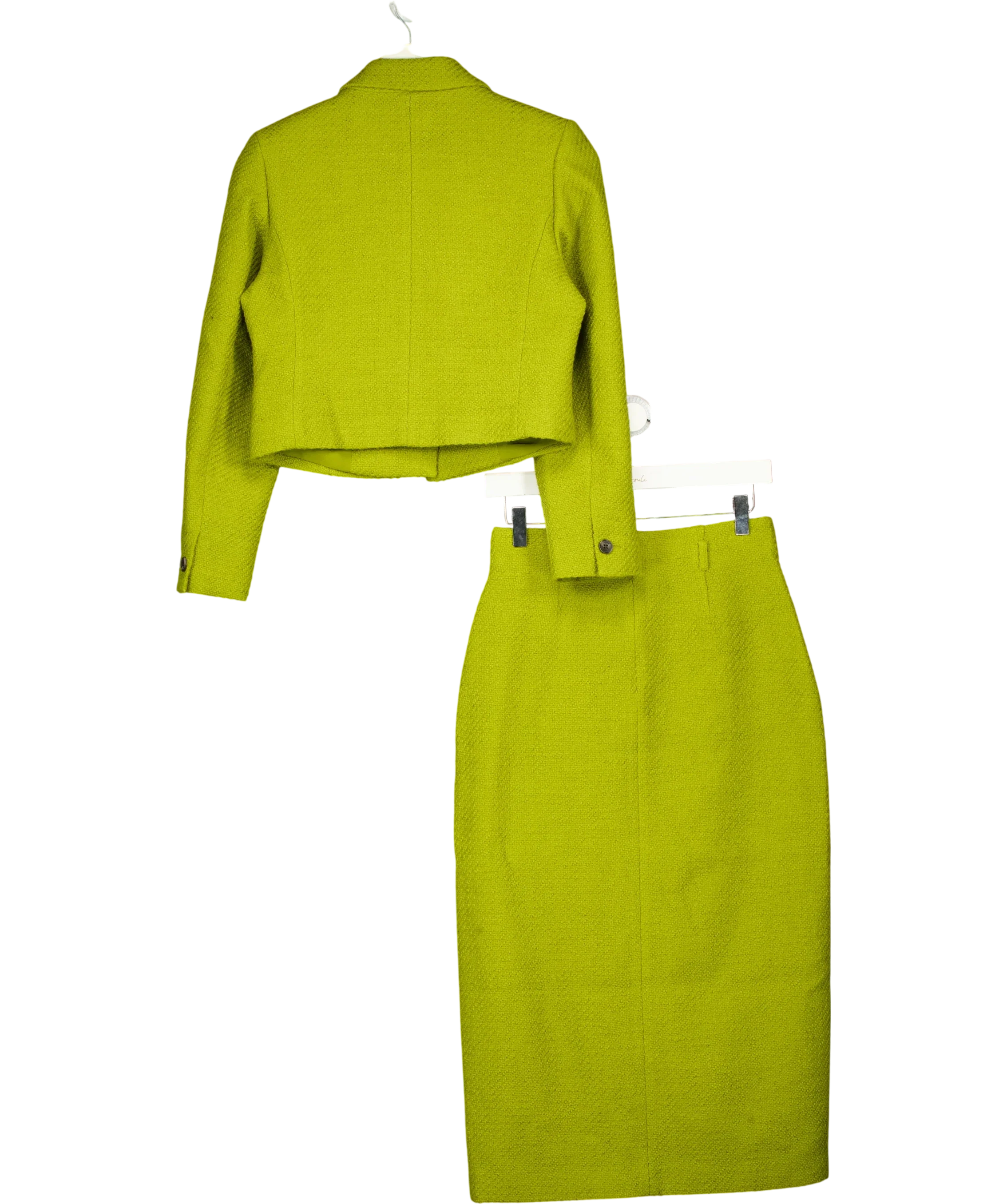 KAREN MILLEN olive green Colour, size UK 8 — back