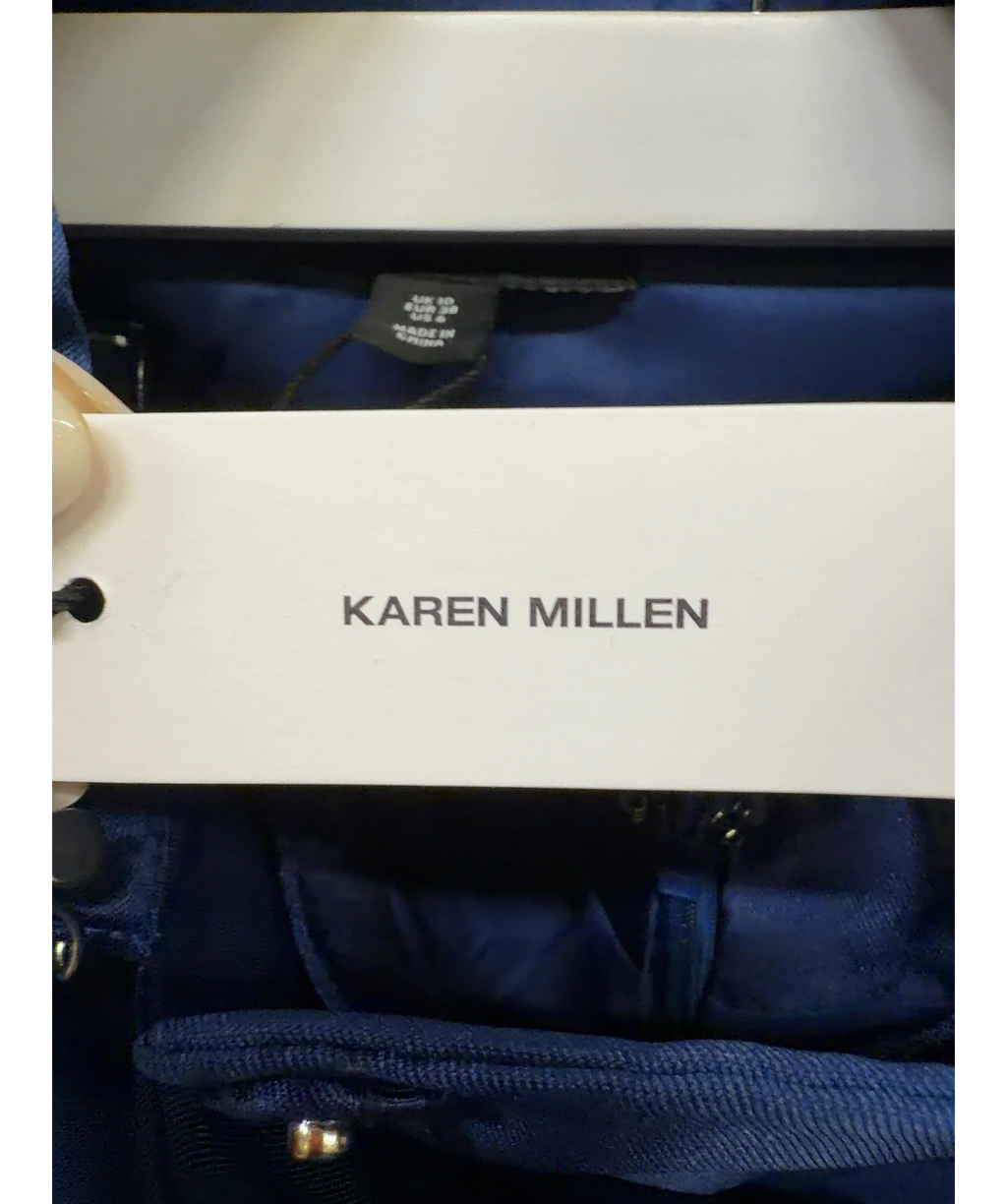 KAREN MILLEN Blue Colour, size UK 10 — detail
