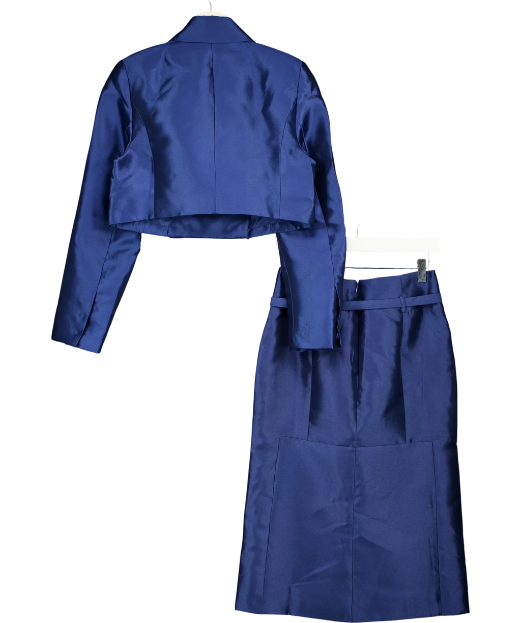 KAREN MILLEN Blue Colour, size UK 10 — back
