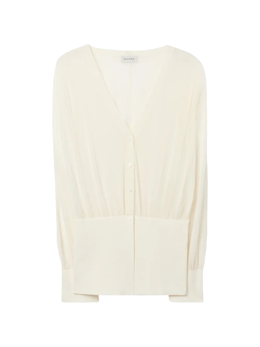 HOUSE OF DAGMAR Cream Sheer Knit Cardigan UK M