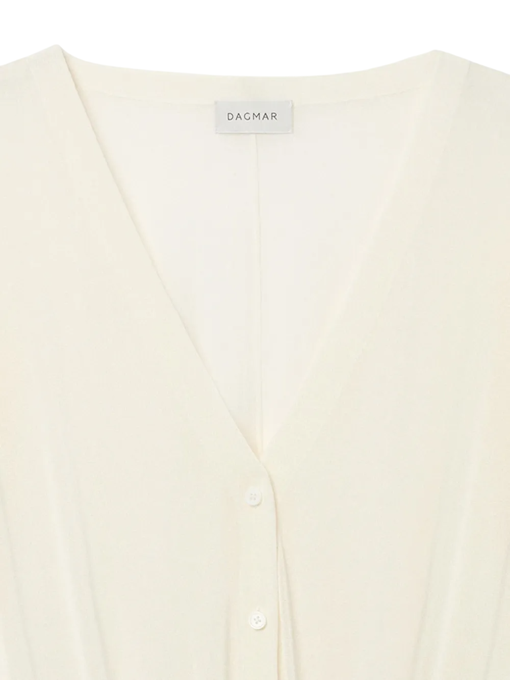 HOUSE OF DAGMAR Cream Sheer Knit Cardigan UK M