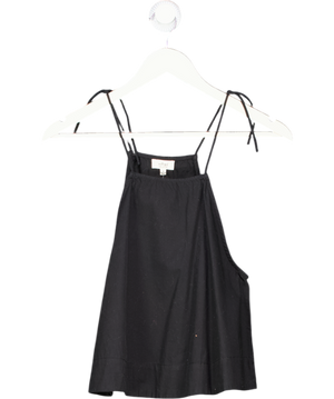 WILFRED 100% Cotton Black Swing Tie Shouolder Cami Top UK XS