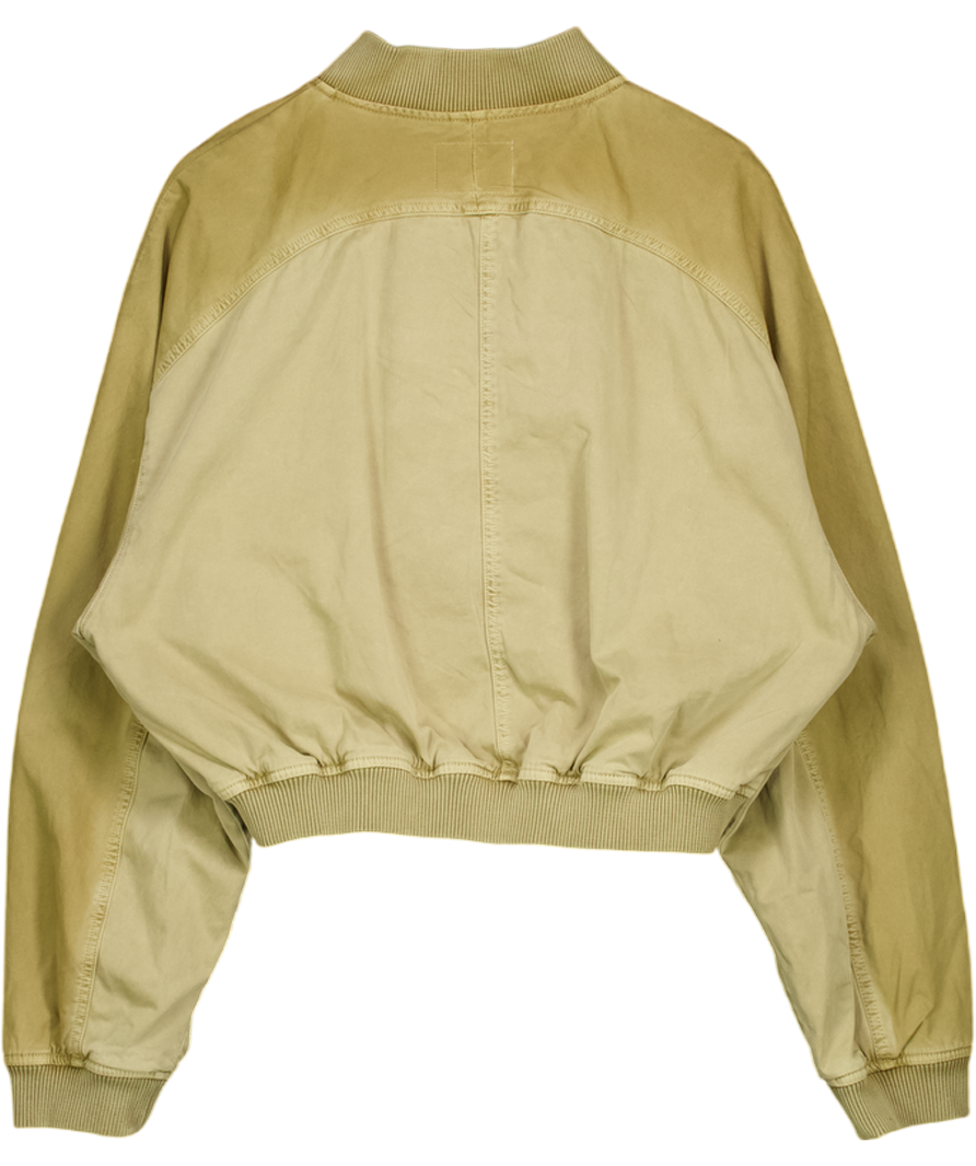 ZARA Green Cropped Fit Jacket UK 14