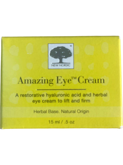 New Nordic Amazing Eye Cream Restorative Hyaluronic Acid & Herbal
