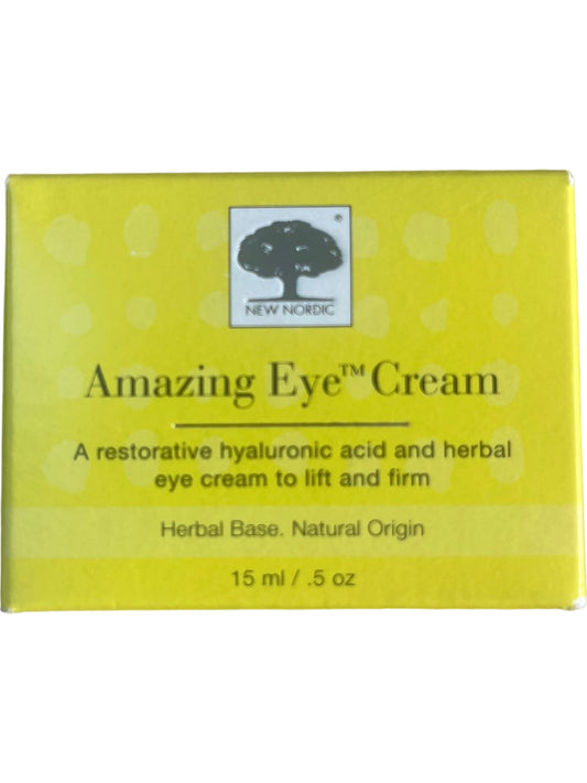New Nordic Amazing Eye Cream Restorative Hyaluronic Acid & Herbal