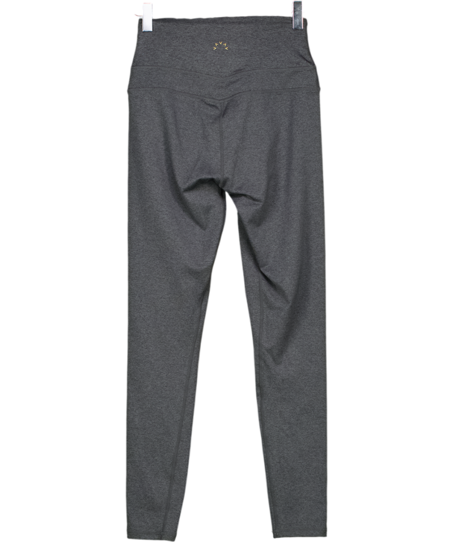 VARLEY Black Marl Always Warm Base Layer Leggings UK S