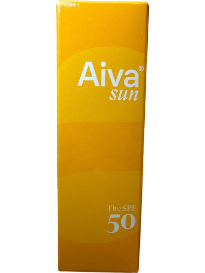 Aiva Sun Yellow High Protection Face and Body Sunscreen Lotion SPF 50
