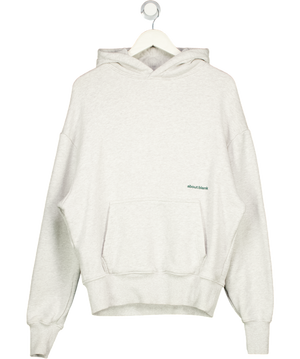about:blank Box Hoodie - Grey / Green UK S