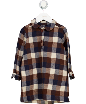 Caramel baby & child Brown Check Dress 4 Years