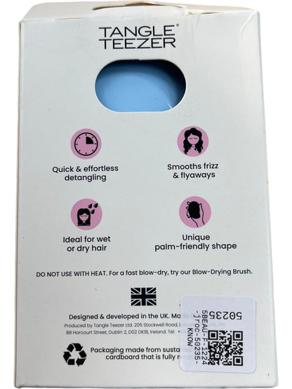 Tangle Teezer Detangling Hairbrush Pink Sky for Wet or Dry Hair