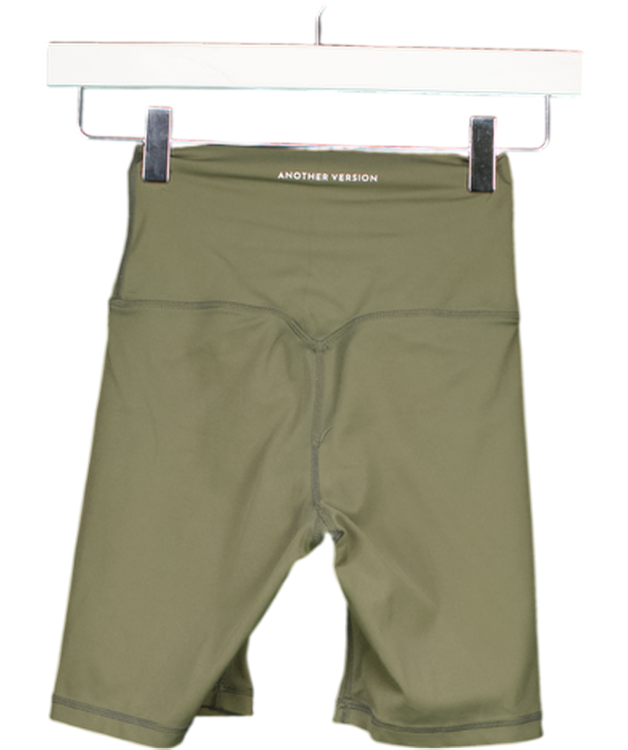 Another Version Green Second Skin Shorts UK S