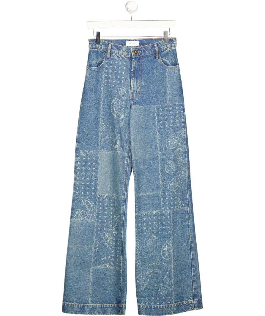 Spell Blue Denim Jeans UK S