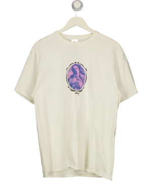 Stüssy White Lazy Tee UK M