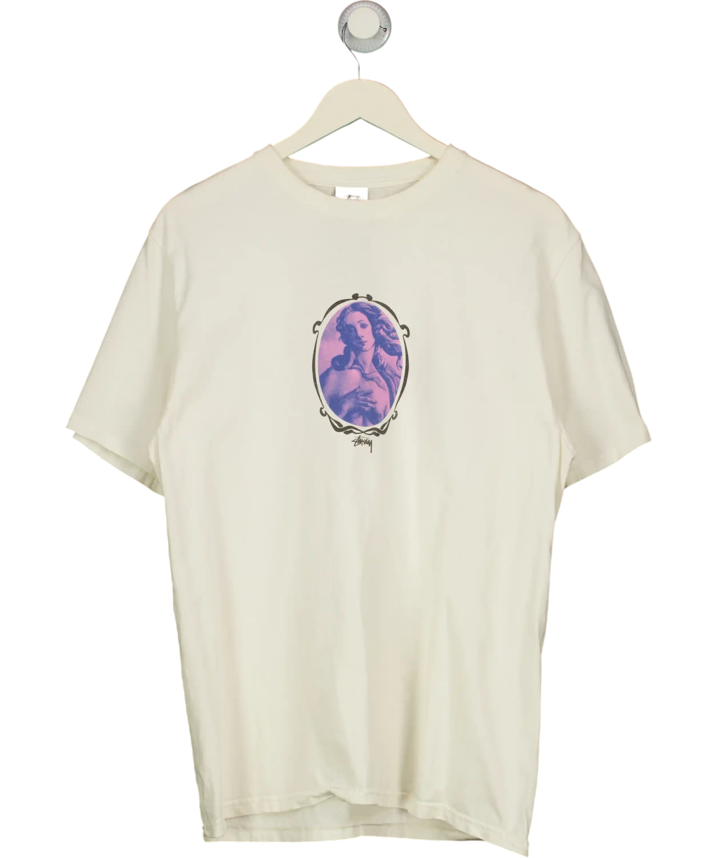 Stüssy White Lazy Tee UK M