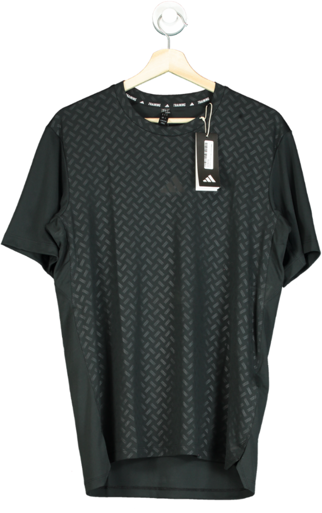 Adidas Black Graphic T-Shirt UK M