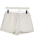 WNU White Ceiriad Shorts, size UK 6 — front