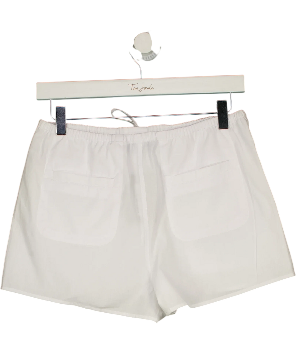 WNU White Ceiriad Shorts, size UK 6 — back
