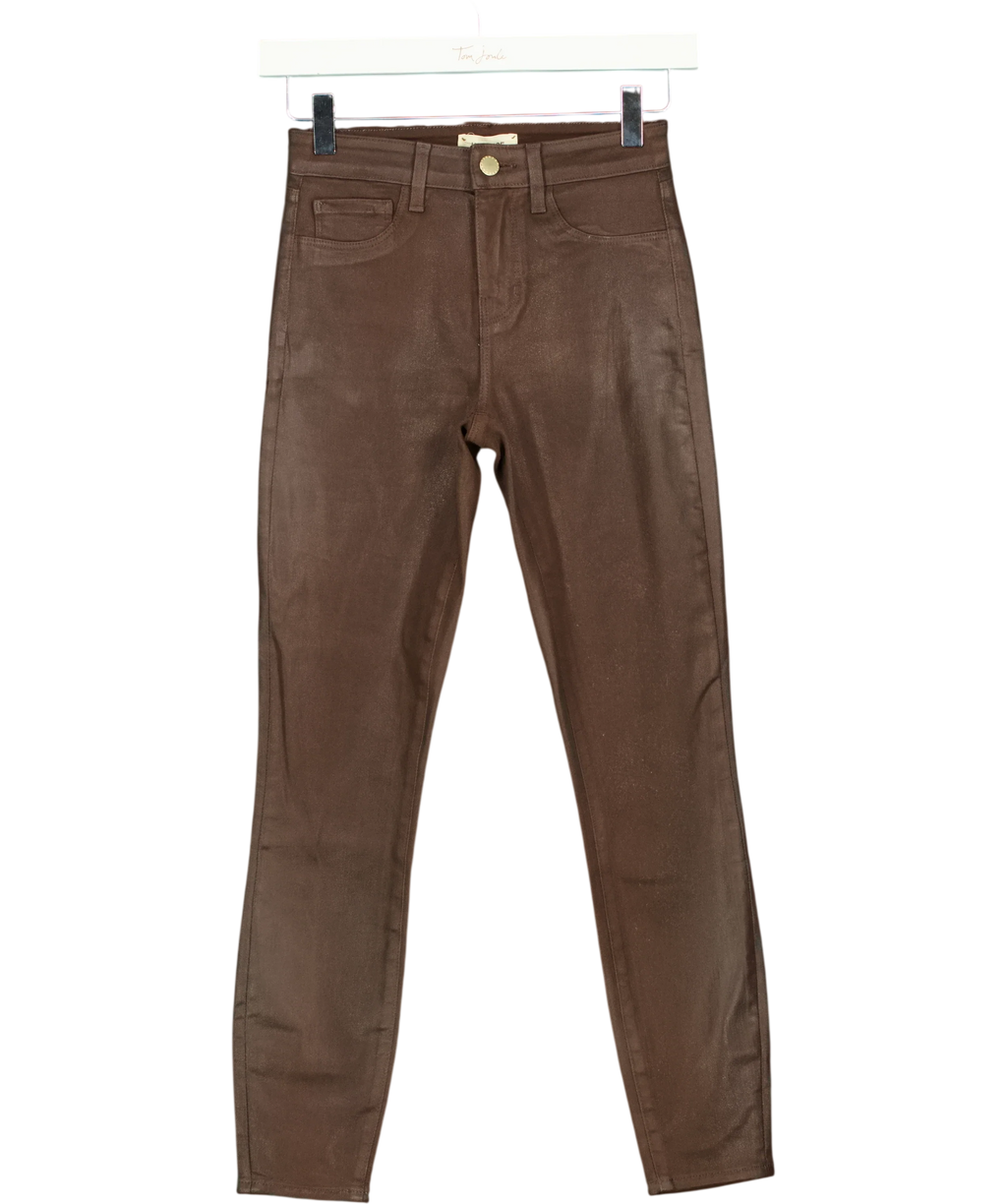 L'agence Brown Colour, size W23 — front