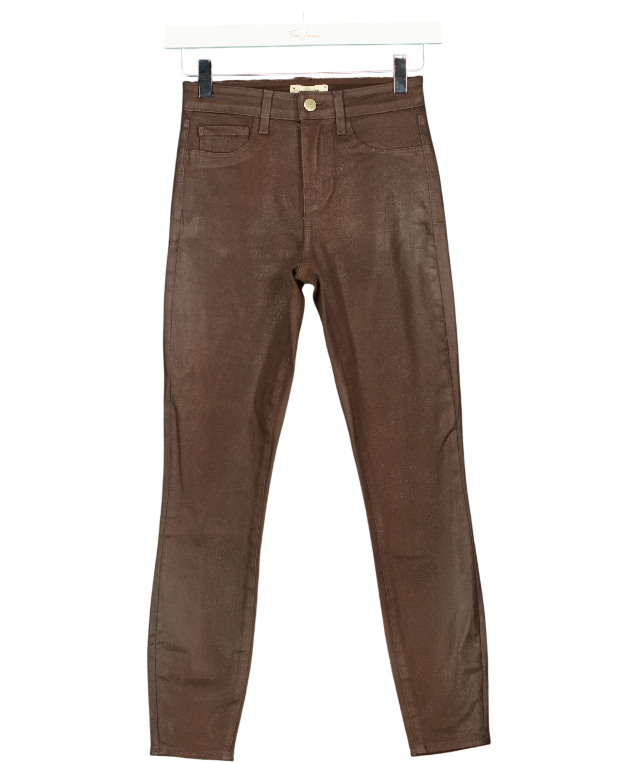 L'agence Brown Colour, size W23 — front