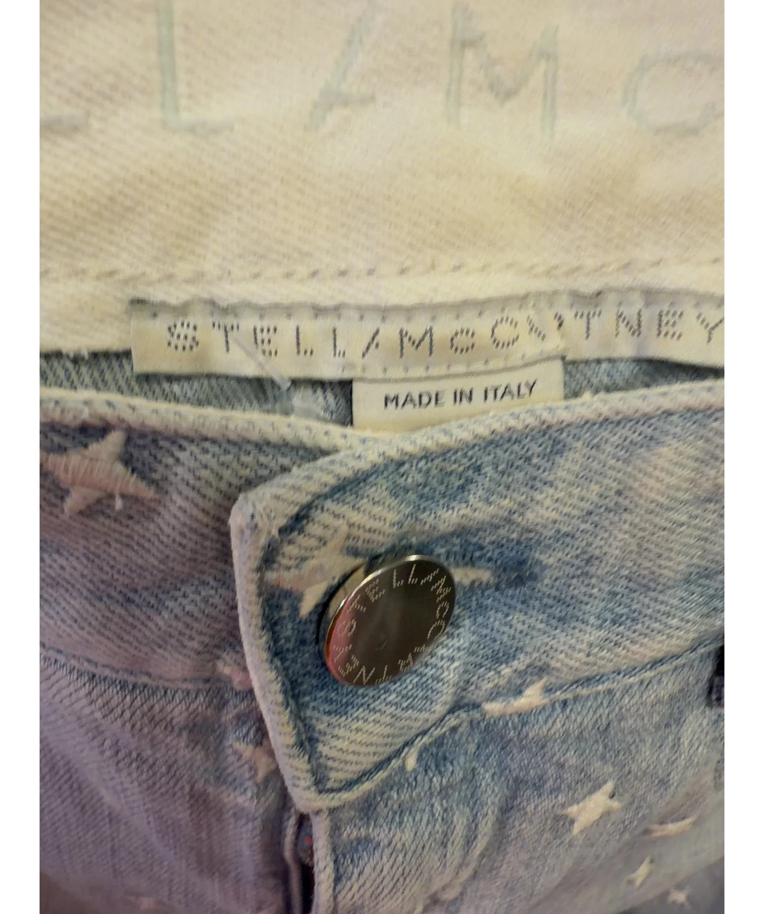Stella McCartney light blue Colour, size W24 — detail