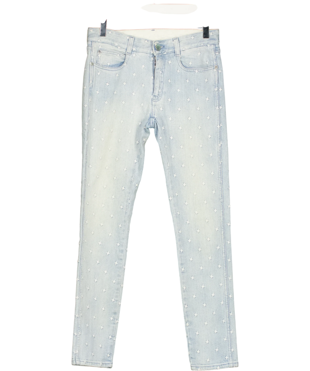 Stella McCartney light blue Colour, size W24 — front