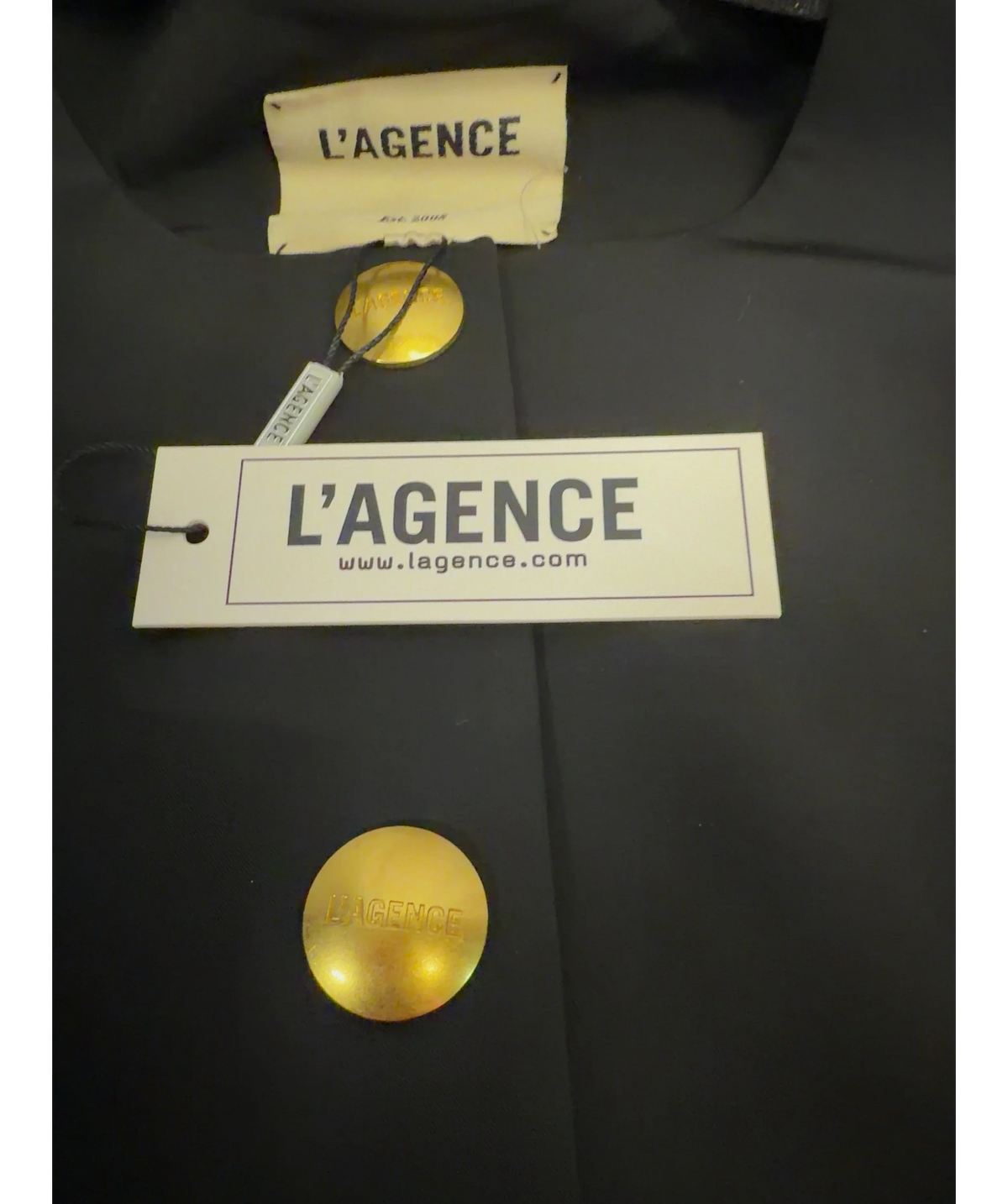 L'agence Black Colour, size UK XXS — detail