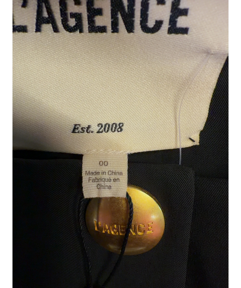 L'agence Black Colour, size UK XXS — care label