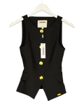 L'agence Black Colour, size UK XXS — front