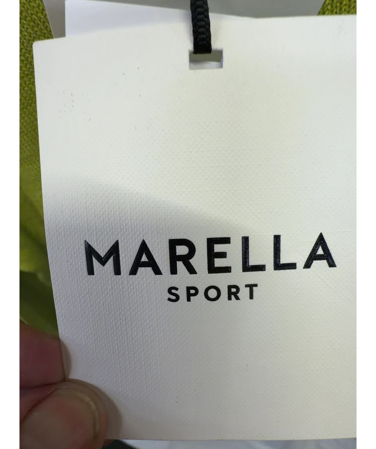 Marella Sport Green Alcuno, size UK S — detail