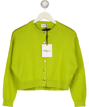 Marella Sport Alcuno Green Cardigan UK S