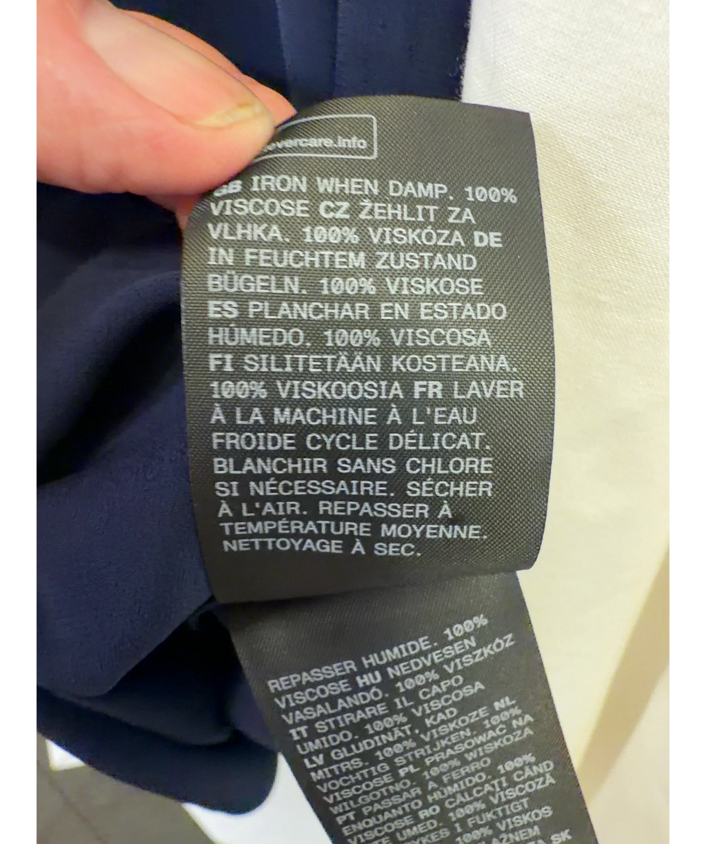 & OTHER STORIES navy Colour, size UK XS — label