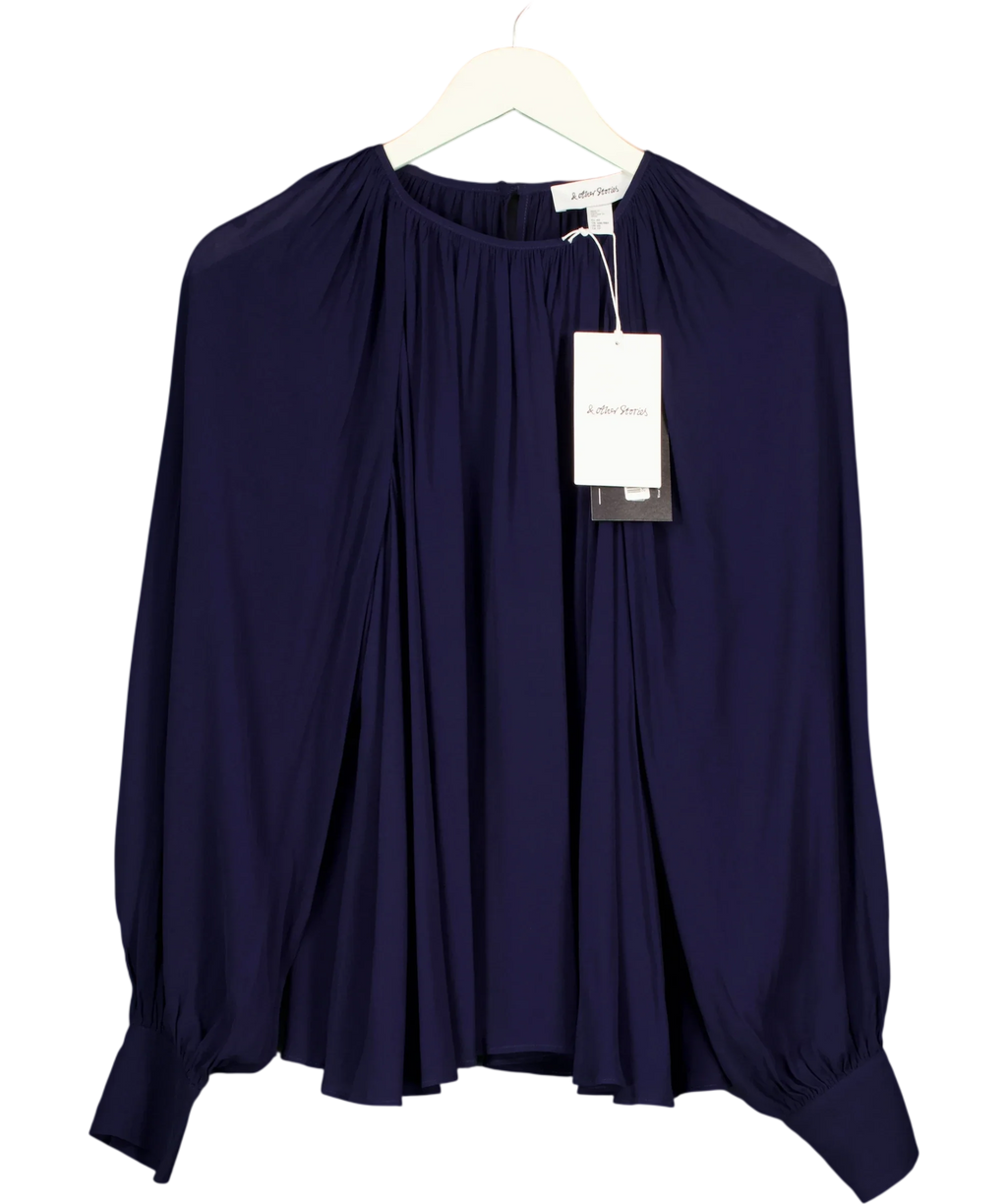 & OTHER STORIES navy Colour, size UK XS — front