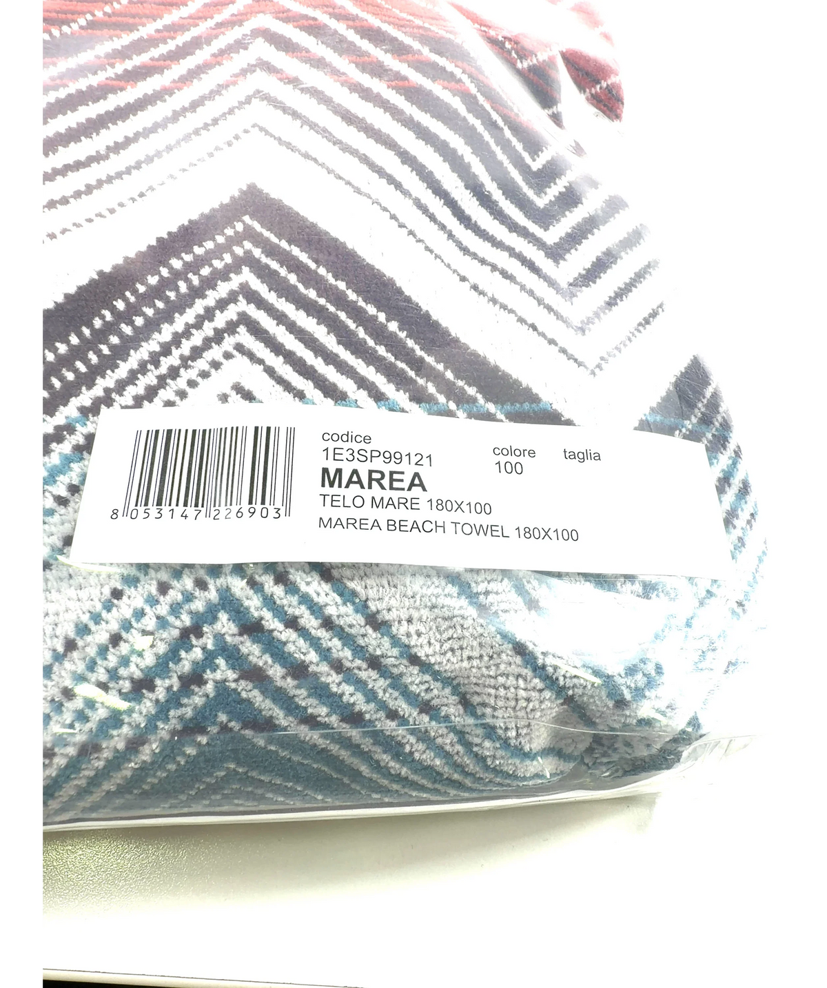 Missoni Multicoloured Marea Beach Towel — detail