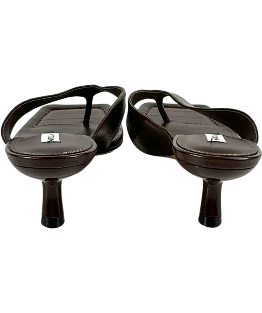 MARELLA Brown Colour, size UK 5 EU 38 👠 — back