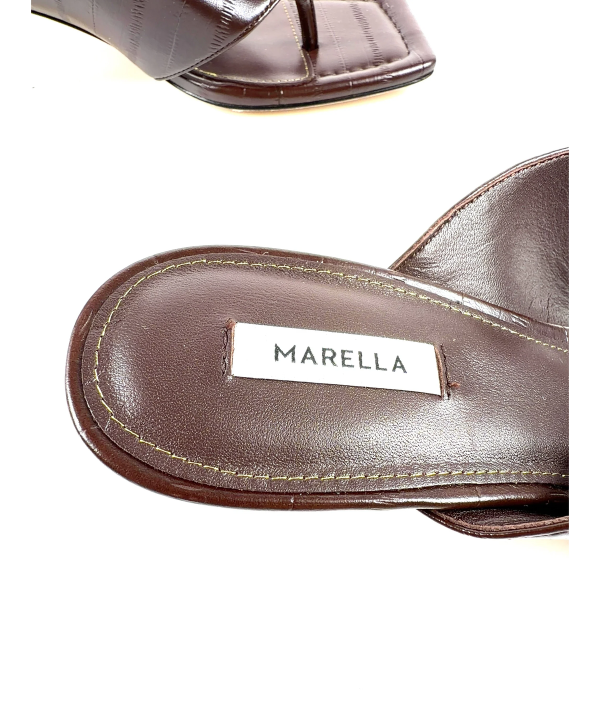 MARELLA Brown Colour, size UK 5 EU 38 👠 — care label