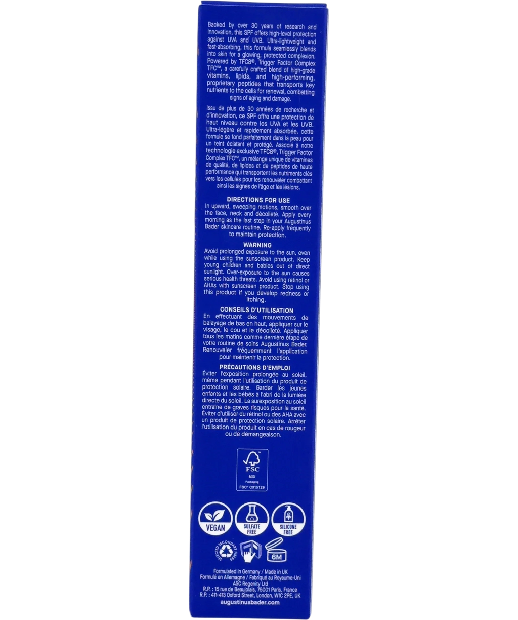Augustinus Bader Augustinus Bader The Sunscreen SPF 50 30ml, size 30ml — back
