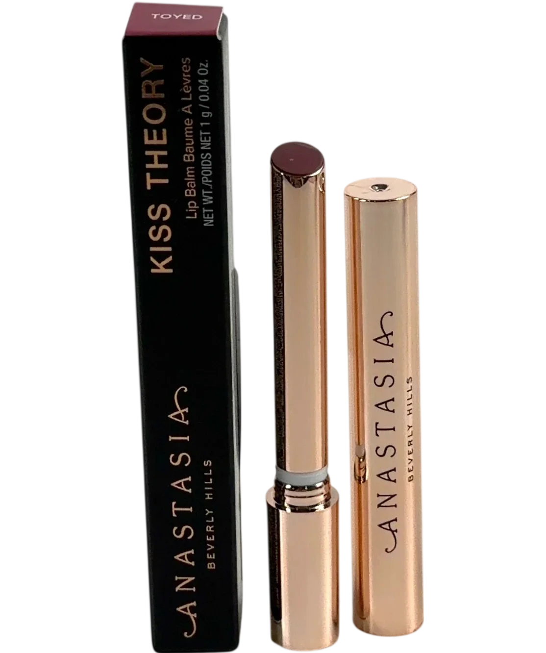 Anastasia Beverly Hills TOYED Anastasia Beverly Hills Kiss Theory Lip Balm Toyed 1g, size 1g — front